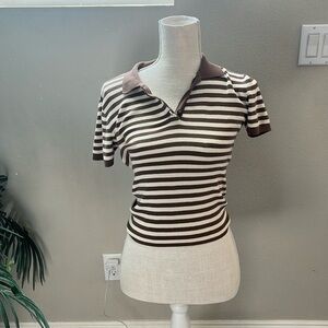 Preppy collared t-shirt
Brandy Melville
